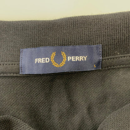 【中古品】【メンズ】 FRED PERRY フレッドペリー M6000 POLO SS SHIRT ポロ ショートスリーブ シャツ トップス 141-260715-kh-02-izu サイズ：L カラー：ブラック 万代Net店