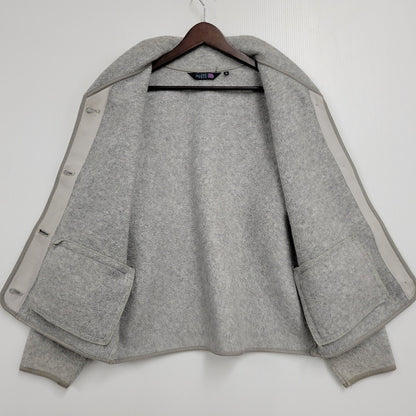 【中古品】【レディース】 THE NORTH FACE ザ・ノースフェイス 紫タグ 90S SHAWL COLLAR FLEECE CARDIGANショール カラー フリース カーディガン アウター 168-260824-ya-15-izu サイズ：L カラー：グレー 万代Net店