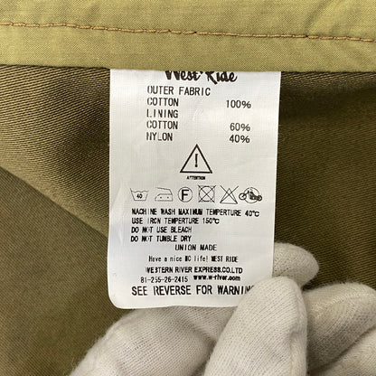 【中古品】【メンズ】 WESTRIDE ウエストライド CYCLETOGS FORT MORGAN VEST フォート モーガン ベスト トップス 145-260703-kh-06-izu サイズ：40 カラー：オリーブ系 万代Net店