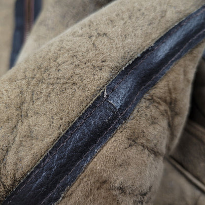 【中古品】【メンズ】 AVIREX アヴィレックス AC-17755 USA製 B-3 MOUTON FLIGHT JACKET ムートン フライト ジャケット アウター 146-260824-ya-06-izu サイズ：40 カラー：ブラウン 万代Net店