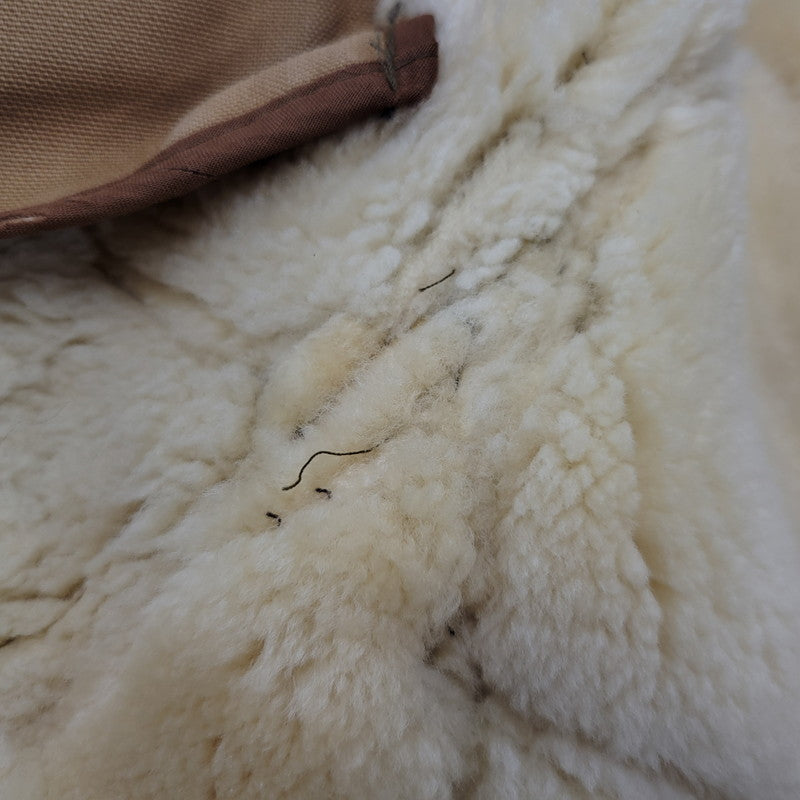 【中古品】【メンズ】 AVIREX アヴィレックス AC-17755 USA製 B-3 MOUTON FLIGHT JACKET ムートン フライト ジャケット アウター 146-260824-ya-06-izu サイズ：40 カラー：ブラウン 万代Net店