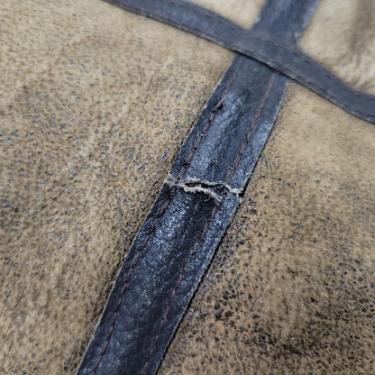 【中古品】【メンズ】 AVIREX アヴィレックス AC-17755 USA製 B-3 MOUTON FLIGHT JACKET ムートン フライト ジャケット アウター 146-260824-ya-06-izu サイズ：40 カラー：ブラウン 万代Net店