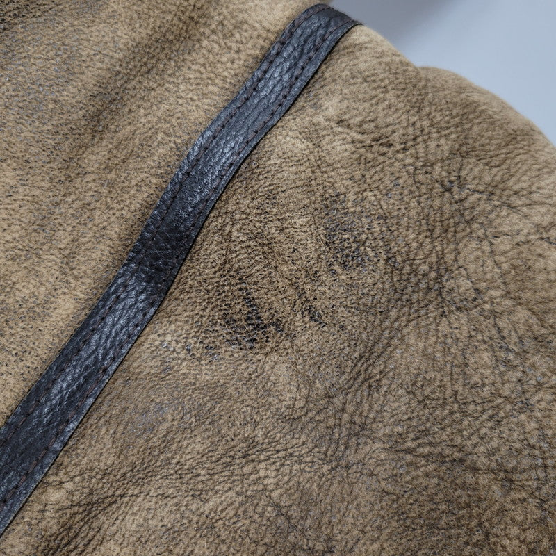 【中古品】【メンズ】 AVIREX アヴィレックス AC-17755 USA製 B-3 MOUTON FLIGHT JACKET ムートン フライト ジャケット アウター 146-260824-ya-06-izu サイズ：40 カラー：ブラウン 万代Net店