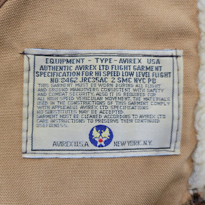 【中古品】【メンズ】 AVIREX アヴィレックス AC-17755 USA製 B-3 MOUTON FLIGHT JACKET ムートン フライト ジャケット アウター 146-260824-ya-06-izu サイズ：40 カラー：ブラウン 万代Net店
