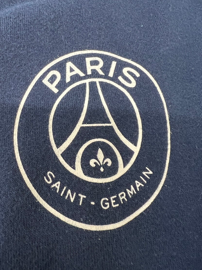 【中古品】【メンズ】 Paris Saint Germain パリ・サンジェルマン × Hirofumi Kiyonaga 清永博文 15AW ZIP UP HOODIE 16070300349010 ジップアップフーディー トップス パーカー 147-260803-kk-13-hon サイズ：48 カラー：ネイビー 万代Net店