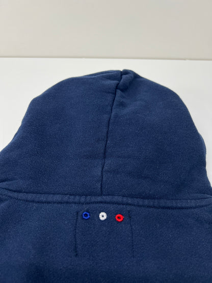 【中古品】【メンズ】 Paris Saint Germain パリ・サンジェルマン × Hirofumi Kiyonaga 清永博文 15AW ZIP UP HOODIE 16070300349010 ジップアップフーディー トップス パーカー 147-260803-kk-13-hon サイズ：48 カラー：ネイビー 万代Net店