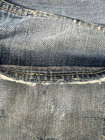【現状渡し品】【メンズ】 LEVI'S リーバイス 501XX DENIM PANTS VINTAGE 501XX デニムパンツ ボトムス ジーンズ ヴィンテージ 紙パッチ ギャラ無し BIG E 足長R 不均等V 157-260705-kk-16-hon サイズ：表記無し 下記参照 カラー：ライトインディゴ 万代Net店