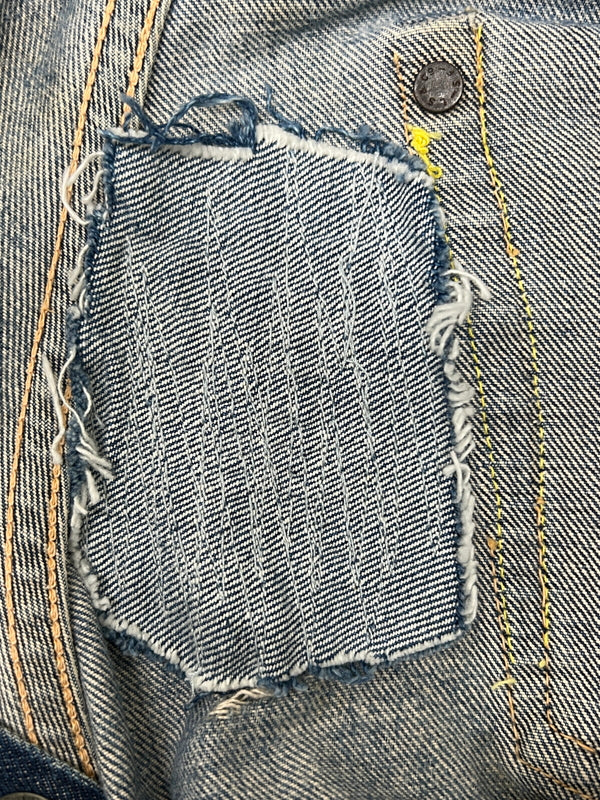 【現状渡し品】【メンズ】 LEVI'S リーバイス 501XX DENIM PANTS VINTAGE 501XX デニムパンツ ボトムス ジーンズ ヴィンテージ 紙パッチ ギャラ無し BIG E 足長R 不均等V 157-260705-kk-16-hon サイズ：表記無し 下記参照 カラー：ライトインディゴ 万代Net店