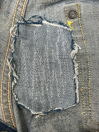 【現状渡し品】【メンズ】 LEVI'S リーバイス 501XX DENIM PANTS VINTAGE 501XX デニムパンツ ボトムス ジーンズ ヴィンテージ 紙パッチ ギャラ無し BIG E 足長R 不均等V 157-260705-kk-16-hon サイズ：表記無し 下記参照 カラー：ライトインディゴ 万代Net店