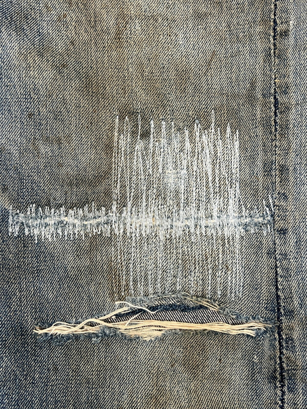 【現状渡し品】【メンズ】 LEVI'S リーバイス 501XX DENIM PANTS VINTAGE 501XX デニムパンツ ボトムス ジーンズ ヴィンテージ 紙パッチ ギャラ無し BIG E 足長R 不均等V 157-260705-kk-16-hon サイズ：表記無し 下記参照 カラー：ライトインディゴ 万代Net店