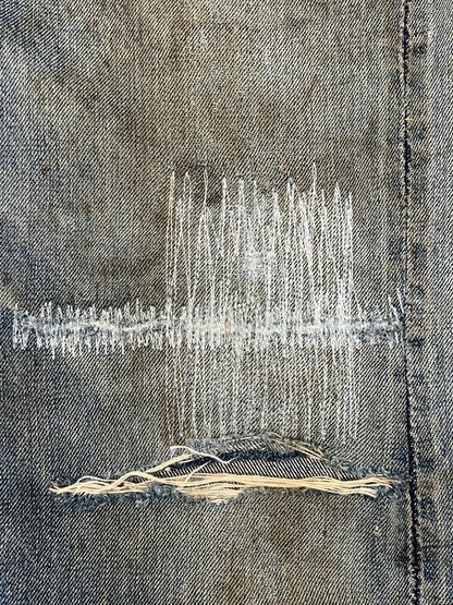 【現状渡し品】【メンズ】 LEVI'S リーバイス 501XX DENIM PANTS VINTAGE 501XX デニムパンツ ボトムス ジーンズ ヴィンテージ 紙パッチ ギャラ無し BIG E 足長R 不均等V 157-260705-kk-16-hon サイズ：表記無し 下記参照 カラー：ライトインディゴ 万代Net店