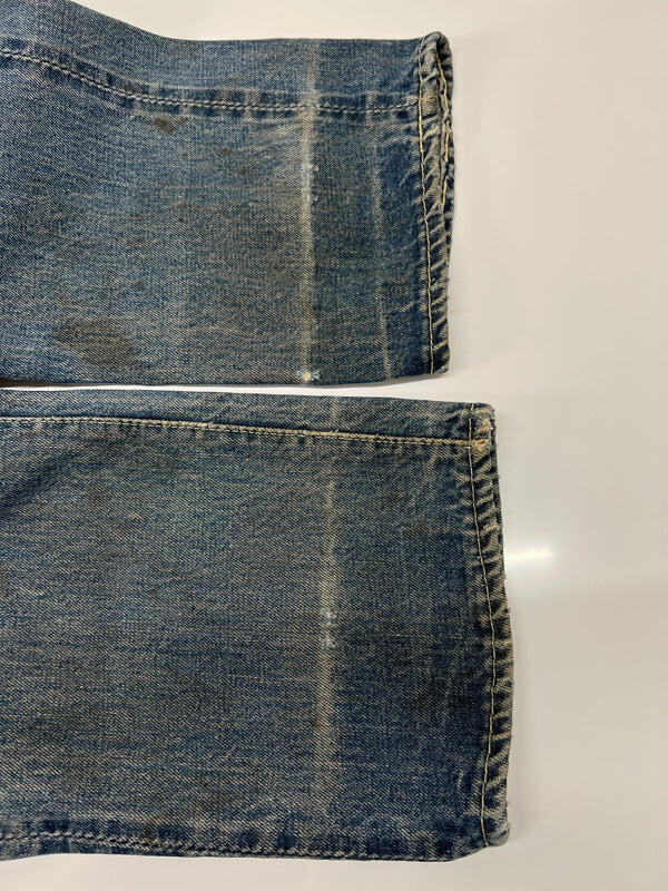 【現状渡し品】【メンズ】 LEVI'S リーバイス 501XX DENIM PANTS VINTAGE 501XX デニムパンツ ボトムス ジーンズ ヴィンテージ 紙パッチ ギャラ無し BIG E 足長R 不均等V 157-260705-kk-16-hon サイズ：表記無し 下記参照 カラー：ライトインディゴ 万代Net店