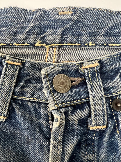 【現状渡し品】【メンズ】 LEVI'S リーバイス 501XX DENIM PANTS VINTAGE 501XX デニムパンツ ボトムス ジーンズ ヴィンテージ 紙パッチ ギャラ無し BIG E 足長R 不均等V 157-260705-kk-16-hon サイズ：表記無し 下記参照 カラー：ライトインディゴ 万代Net店