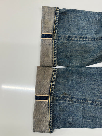 【現状渡し品】【メンズ】 LEVI'S リーバイス 501XX DENIM PANTS VINTAGE 501XX デニムパンツ ボトムス ジーンズ ヴィンテージ 紙パッチ ギャラ無し BIG E 足長R 不均等V 157-260705-kk-16-hon サイズ：表記無し 下記参照 カラー：ライトインディゴ 万代Net店