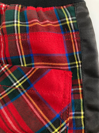 【中古品】【メンズ】 MNML ミニマル PLAID TRACK PANTS プレイドトラックパンツ ボトムス 158-260917-YS-05-hon サイズ：S カラー：レッド 万代Net店