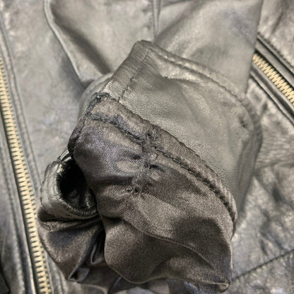 【中古品】【メンズ】 FUCT ファクト HORSE LEATHER JACKET ホース レザー ジャケット アウター 142-260905-cs-05-izu サイズ：M カラー：ブラック 万代Net店