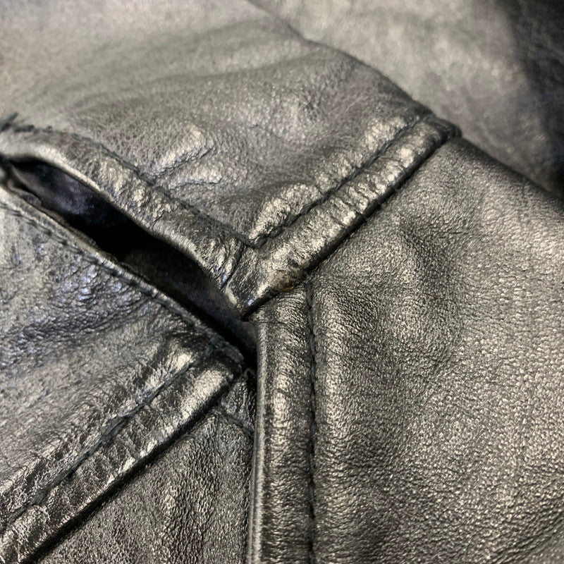 【中古品】【メンズ】 FUCT ファクト HORSE LEATHER JACKET ホース レザー ジャケット アウター 142-260905-cs-05-izu サイズ：M カラー：ブラック 万代Net店