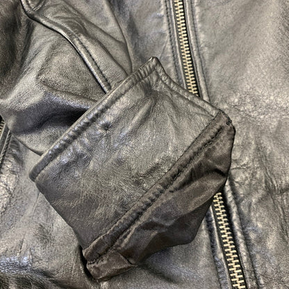 【中古品】【メンズ】 FUCT ファクト HORSE LEATHER JACKET ホース レザー ジャケット アウター 142-260905-cs-05-izu サイズ：M カラー：ブラック 万代Net店