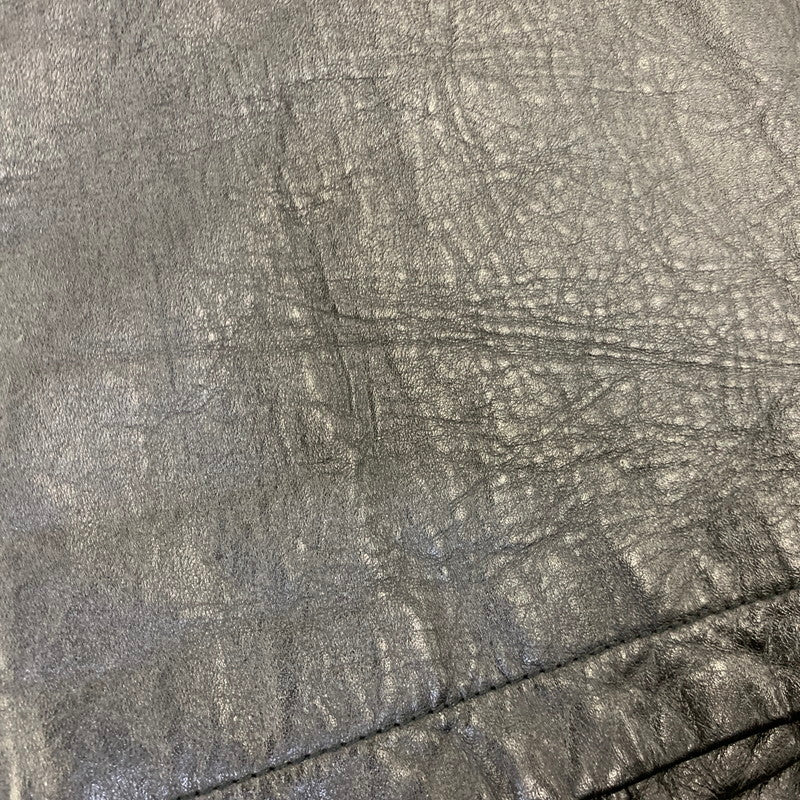 【中古品】【メンズ】 FUCT ファクト HORSE LEATHER JACKET ホース レザー ジャケット アウター 142-260905-cs-05-izu サイズ：M カラー：ブラック 万代Net店