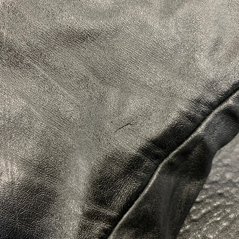 【中古品】【メンズ】 FUCT ファクト HORSE LEATHER JACKET ホース レザー ジャケット アウター 142-260905-cs-05-izu サイズ：M カラー：ブラック 万代Net店