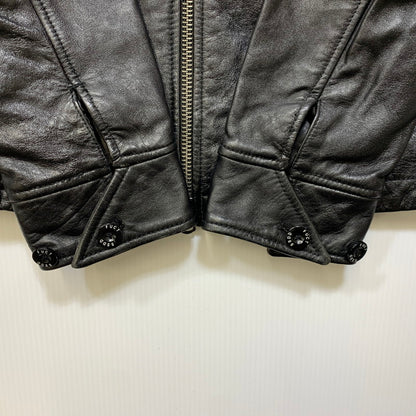 【中古品】【メンズ】 FUCT ファクト HORSE LEATHER JACKET ホース レザー ジャケット アウター 142-260905-cs-05-izu サイズ：M カラー：ブラック 万代Net店