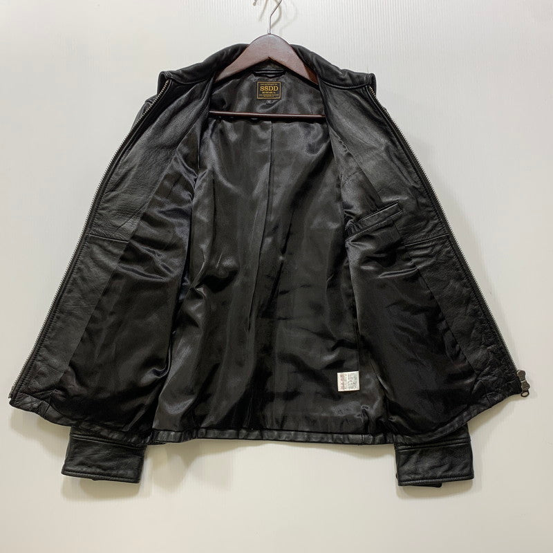 【中古品】【メンズ】 FUCT ファクト HORSE LEATHER JACKET ホース レザー ジャケット アウター 142-260905-cs-05-izu サイズ：M カラー：ブラック 万代Net店