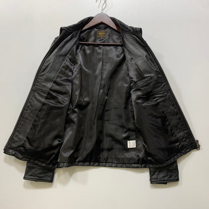 【中古品】【メンズ】 FUCT ファクト HORSE LEATHER JACKET ホース レザー ジャケット アウター 142-260905-cs-05-izu サイズ：M カラー：ブラック 万代Net店