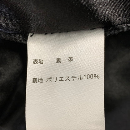 【中古品】【メンズ】 FUCT ファクト HORSE LEATHER JACKET ホース レザー ジャケット アウター 142-260905-cs-05-izu サイズ：M カラー：ブラック 万代Net店
