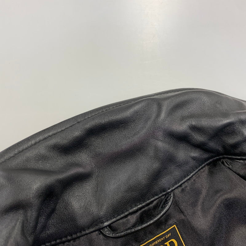 【中古品】【メンズ】 FUCT ファクト HORSE LEATHER JACKET ホース レザー ジャケット アウター 142-260905-cs-05-izu サイズ：M カラー：ブラック 万代Net店