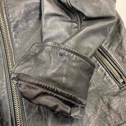 【中古品】【メンズ】 FUCT ファクト HORSE LEATHER JACKET ホース レザー ジャケット アウター 142-260905-cs-05-izu サイズ：M カラー：ブラック 万代Net店