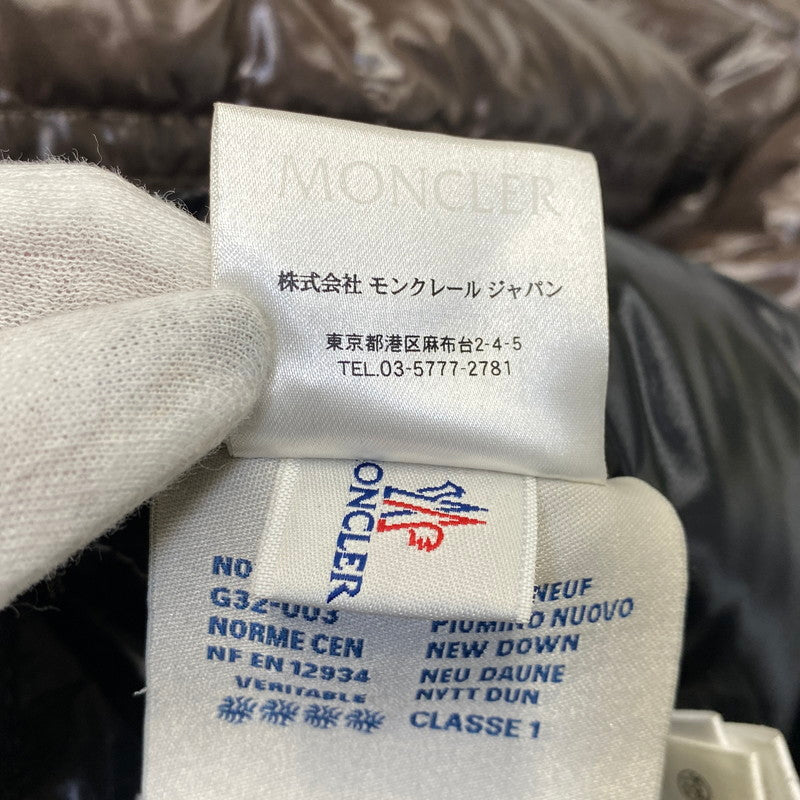 【中古品】【メンズ】 MONCLER モンクレール 920-091-41307-50 KARAK DOWNJ ACKET カラク ダウン ジャケット アウター 144-260906-kh-03-izu サイズ：1 カラー：ダークブラウン 万代Net店