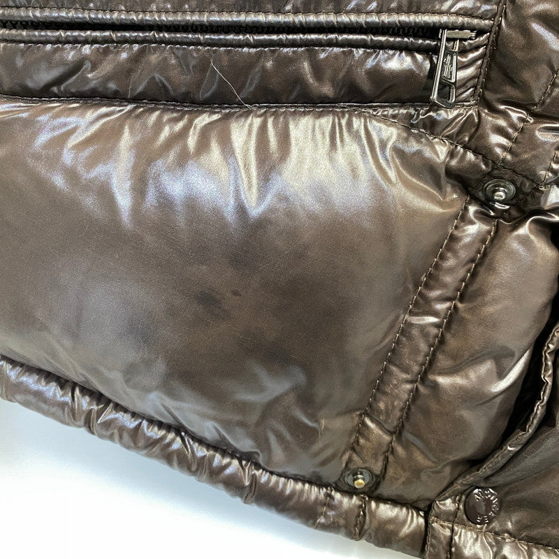 【中古品】【メンズ】 MONCLER モンクレール 920-091-41307-50 KARAK DOWNJ ACKET カラク ダウン ジャケット アウター 144-260906-kh-03-izu サイズ：1 カラー：ダークブラウン 万代Net店