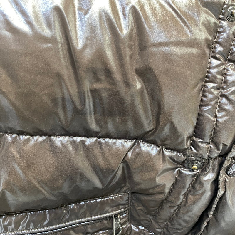 【中古品】【メンズ】 MONCLER モンクレール 920-091-41307-50 KARAK DOWNJ ACKET カラク ダウン ジャケット アウター 144-260906-kh-03-izu サイズ：1 カラー：ダークブラウン 万代Net店