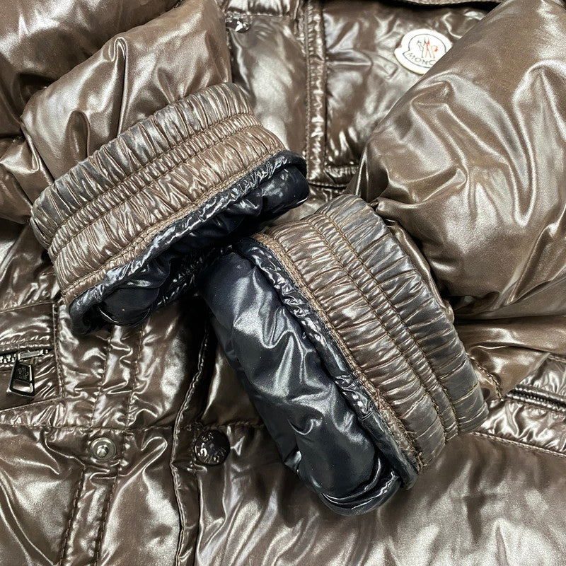 【中古品】【メンズ】 MONCLER モンクレール 920-091-41307-50 KARAK DOWNJ ACKET カラク ダウン ジャケット アウター 144-260906-kh-03-izu サイズ：1 カラー：ダークブラウン 万代Net店