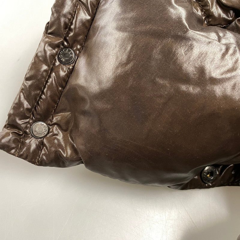 【中古品】【メンズ】 MONCLER モンクレール 920-091-41307-50 KARAK DOWNJ ACKET カラク ダウン ジャケット アウター 144-260906-kh-03-izu サイズ：1 カラー：ダークブラウン 万代Net店