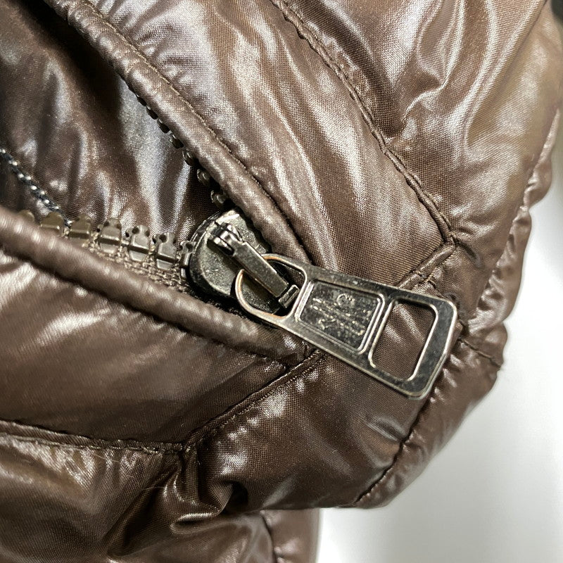 【中古品】【メンズ】 MONCLER モンクレール 920-091-41307-50 KARAK DOWNJ ACKET カラク ダウン ジャケット アウター 144-260906-kh-03-izu サイズ：1 カラー：ダークブラウン 万代Net店