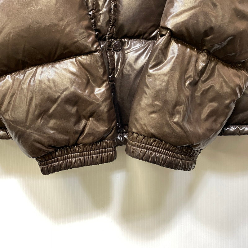 【中古品】【メンズ】 MONCLER モンクレール 920-091-41307-50 KARAK DOWNJ ACKET カラク ダウン ジャケット アウター 144-260906-kh-03-izu サイズ：1 カラー：ダークブラウン 万代Net店
