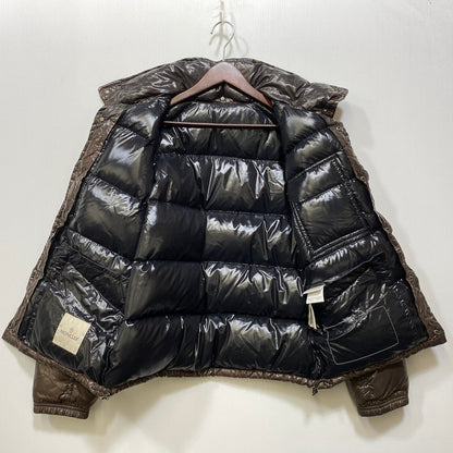 【中古品】【メンズ】 MONCLER モンクレール 920-091-41307-50 KARAK DOWNJ ACKET カラク ダウン ジャケット アウター 144-260906-kh-03-izu サイズ：1 カラー：ダークブラウン 万代Net店