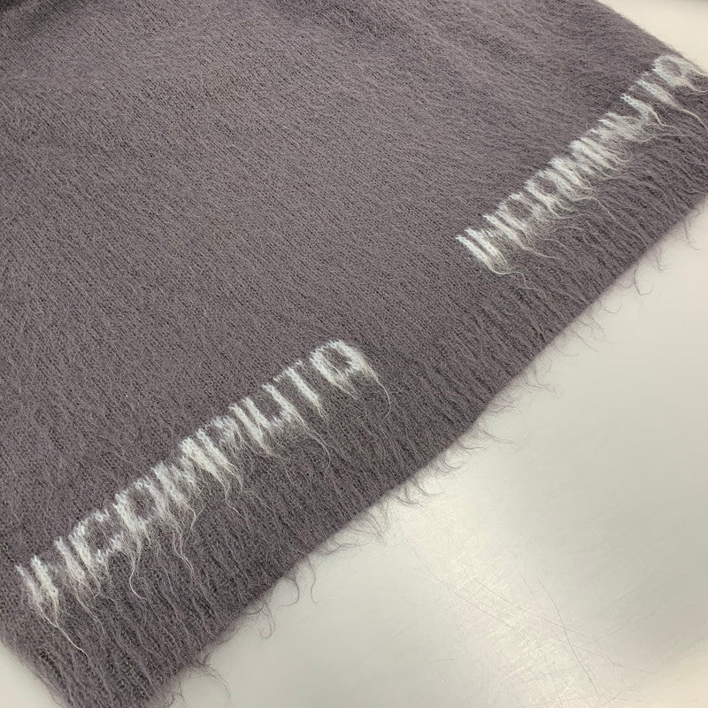 【中古品】【メンズ】 OFF-WHITE オフホワイト OMHA036E19B02024 19AW DIAG BRUSHED MOHAIR CREWNECK SWEATER ダイアグ ブラッシュド モヘア クルーネック セーター トップス 長袖 142-260711-cs-03-izu サイズ：XS カラー：グレー 万代Net店