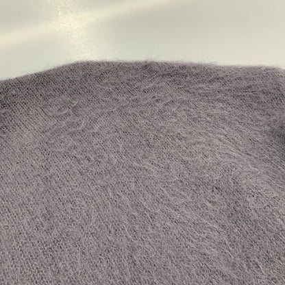 【中古品】【メンズ】 OFF-WHITE オフホワイト OMHA036E19B02024 19AW DIAG BRUSHED MOHAIR CREWNECK SWEATER ダイアグ ブラッシュド モヘア クルーネック セーター トップス 長袖 142-260711-cs-03-izu サイズ：XS カラー：グレー 万代Net店