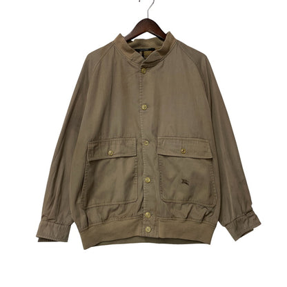 【現状渡し品】【メンズ】 BURBERRYS バーバリーズ スペイン製 90S HARRINGTON JACKET ハリントン ジャケット アウター 141-260812-cs-08-izu サイズ：不明 カラー：ベージュ 万代Net店