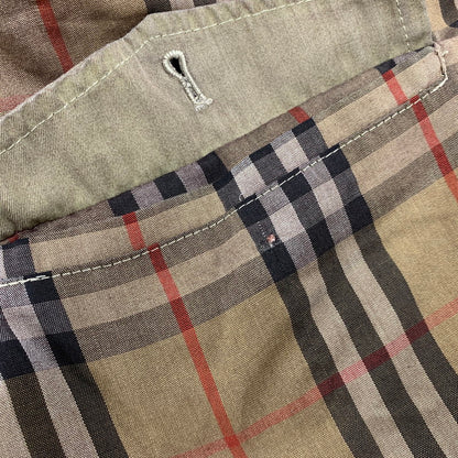 【現状渡し品】【メンズ】 BURBERRYS バーバリーズ スペイン製 90S HARRINGTON JACKET ハリントン ジャケット アウター 141-260812-cs-08-izu サイズ：不明 カラー：ベージュ 万代Net店