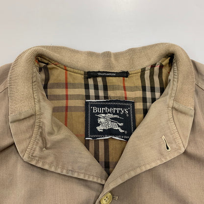 【現状渡し品】【メンズ】 BURBERRYS バーバリーズ スペイン製 90S HARRINGTON JACKET ハリントン ジャケット アウター 141-260812-cs-08-izu サイズ：不明 カラー：ベージュ 万代Net店