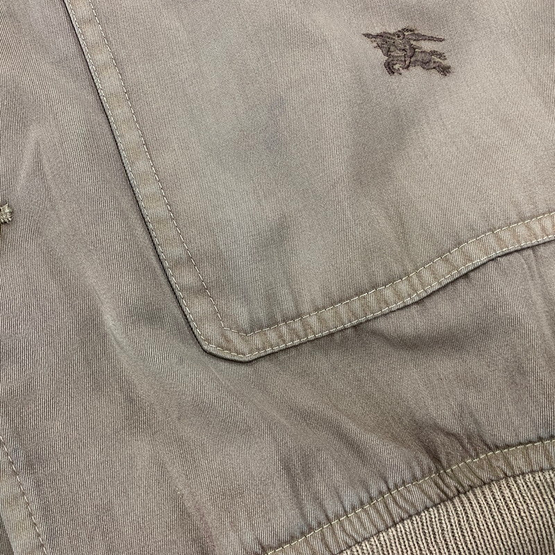 【現状渡し品】【メンズ】 BURBERRYS バーバリーズ スペイン製 90S HARRINGTON JACKET ハリントン ジャケット アウター 141-260812-cs-08-izu サイズ：不明 カラー：ベージュ 万代Net店
