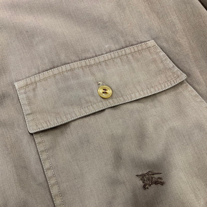 【現状渡し品】【メンズ】 BURBERRYS バーバリーズ スペイン製 90S HARRINGTON JACKET ハリントン ジャケット アウター 141-260812-cs-08-izu サイズ：不明 カラー：ベージュ 万代Net店