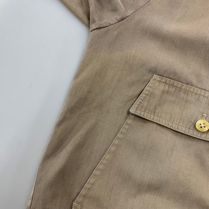 【現状渡し品】【メンズ】 BURBERRYS バーバリーズ スペイン製 90S HARRINGTON JACKET ハリントン ジャケット アウター 141-260812-cs-08-izu サイズ：不明 カラー：ベージュ 万代Net店