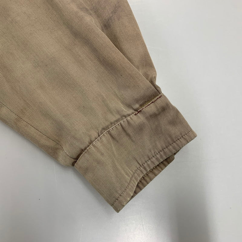 【現状渡し品】【メンズ】 BURBERRYS バーバリーズ スペイン製 90S HARRINGTON JACKET ハリントン ジャケット アウター 141-260812-cs-08-izu サイズ：不明 カラー：ベージュ 万代Net店