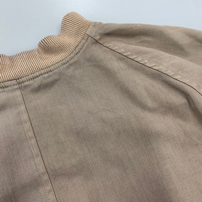 【現状渡し品】【メンズ】 BURBERRYS バーバリーズ スペイン製 90S HARRINGTON JACKET ハリントン ジャケット アウター 141-260812-cs-08-izu サイズ：不明 カラー：ベージュ 万代Net店