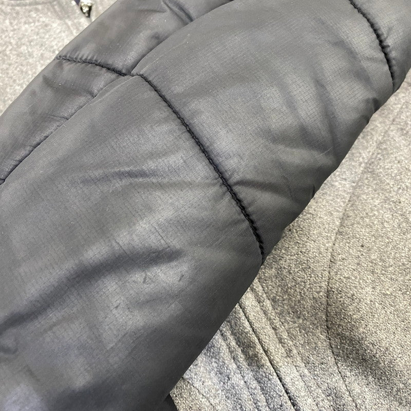 【中古品】【メンズ】 SCHOTT ショット 3132041 ELBOW PATCH SWITCHING STADIUM JACKET スタジアム ジャケット アウター 145-260704-kh-11-izu サイズ：XL カラー：グレー×ブラック 万代Net店