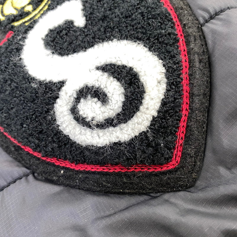 【中古品】【メンズ】 SCHOTT ショット 3132041 ELBOW PATCH SWITCHING STADIUM JACKET スタジアム ジャケット アウター 145-260704-kh-11-izu サイズ：XL カラー：グレー×ブラック 万代Net店